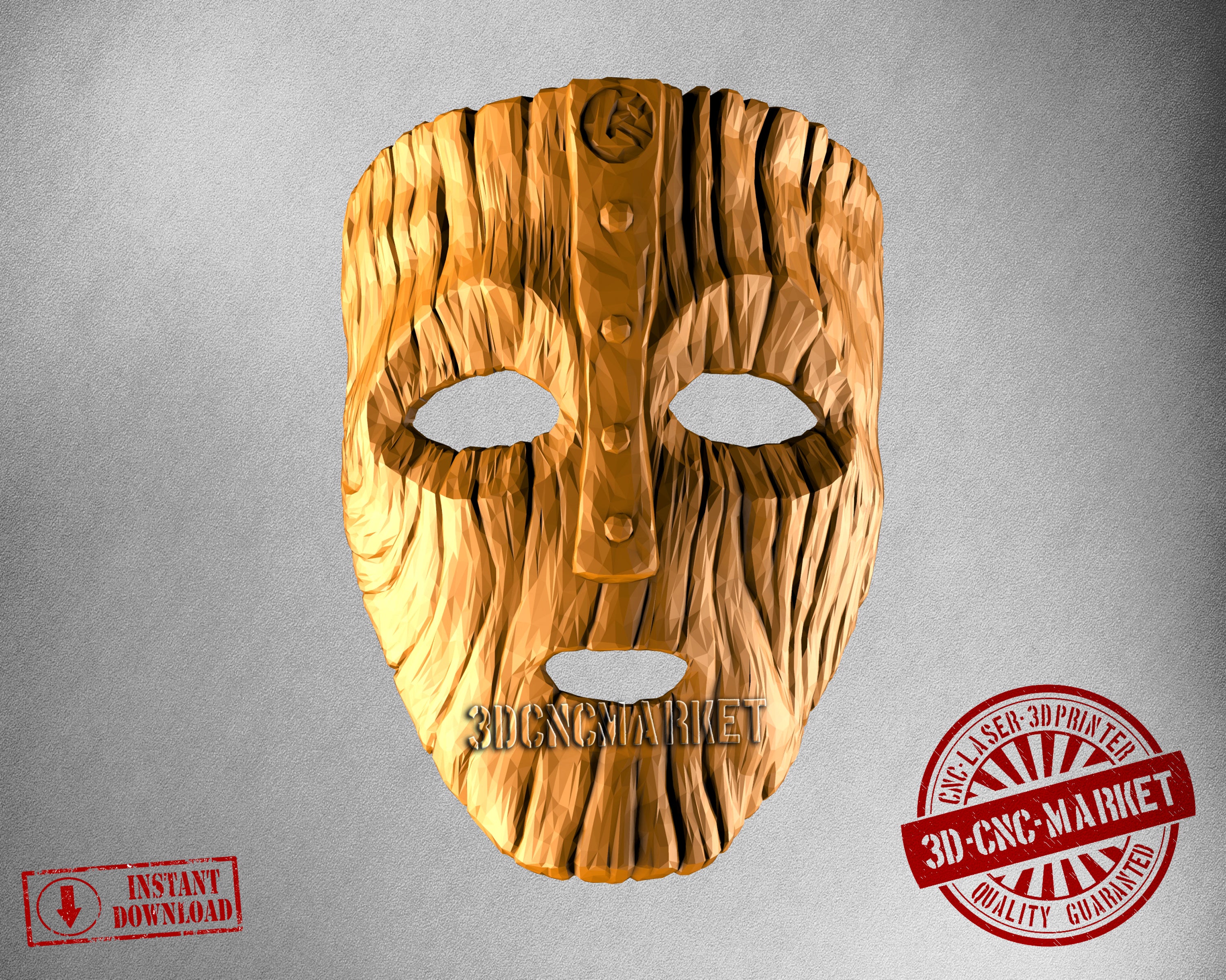 Loki Mask, 3D STL Model
