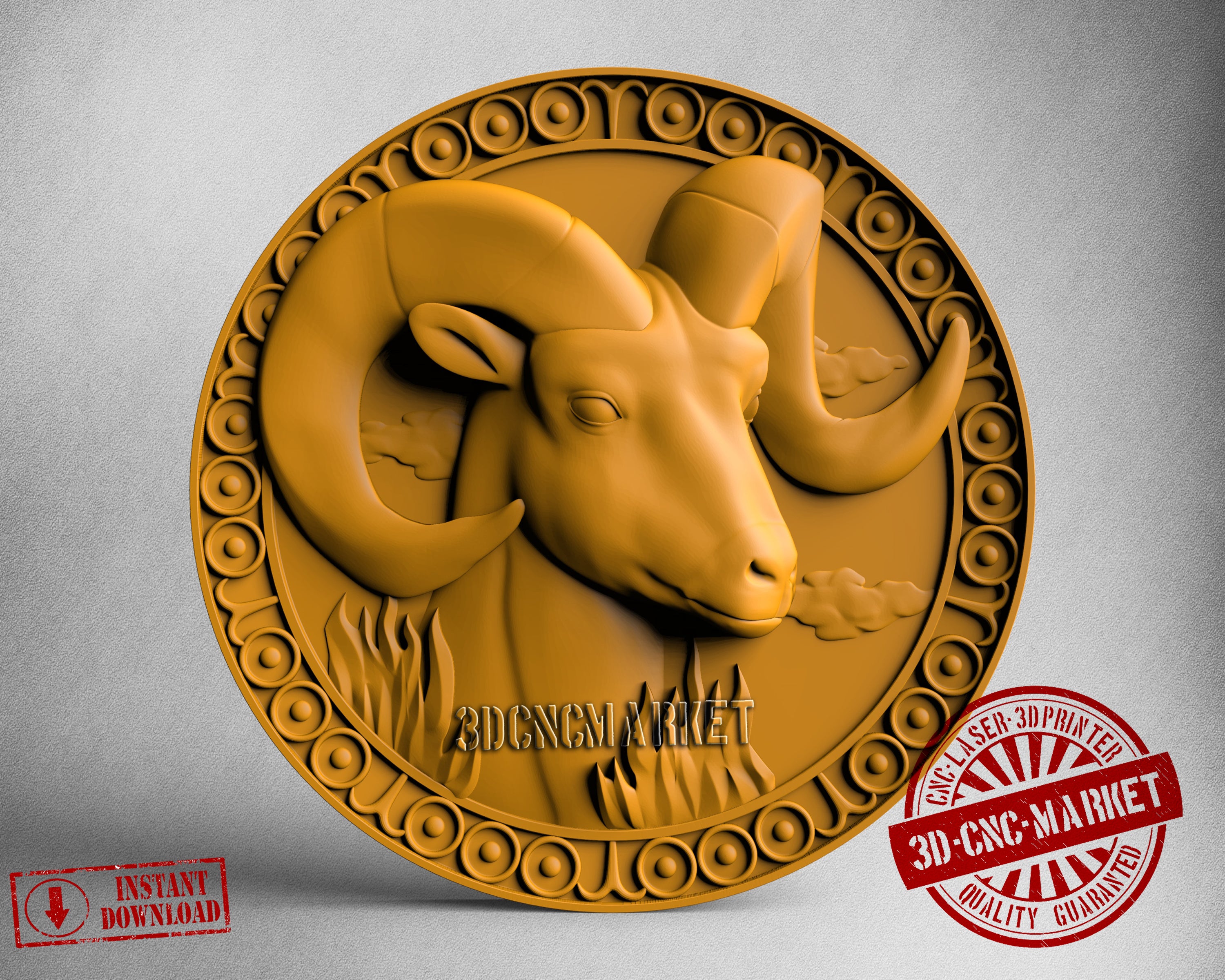 Aries, 3D STL Model