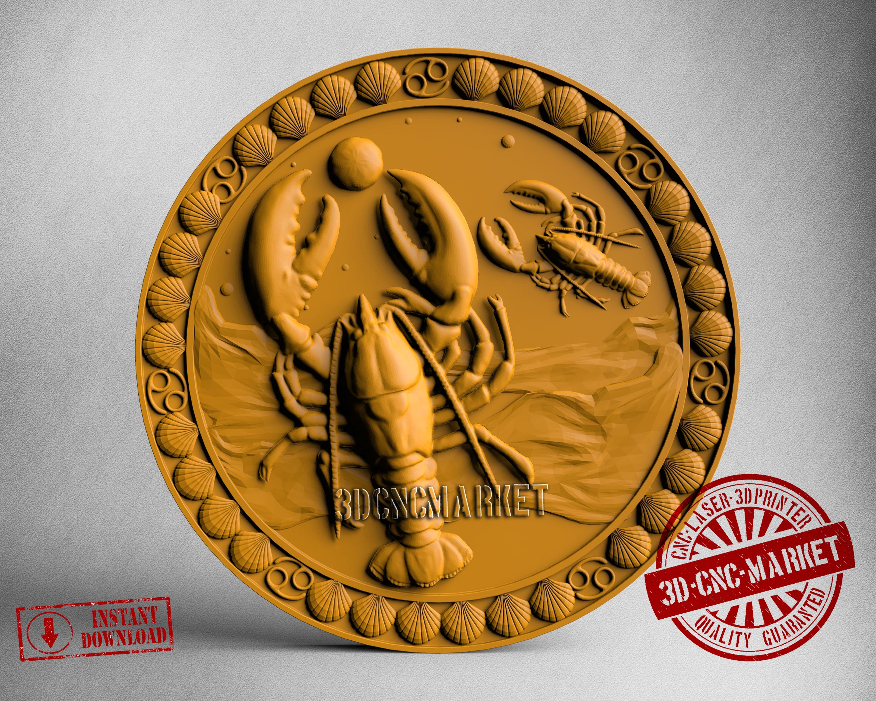 Cancer, 3D STL Model