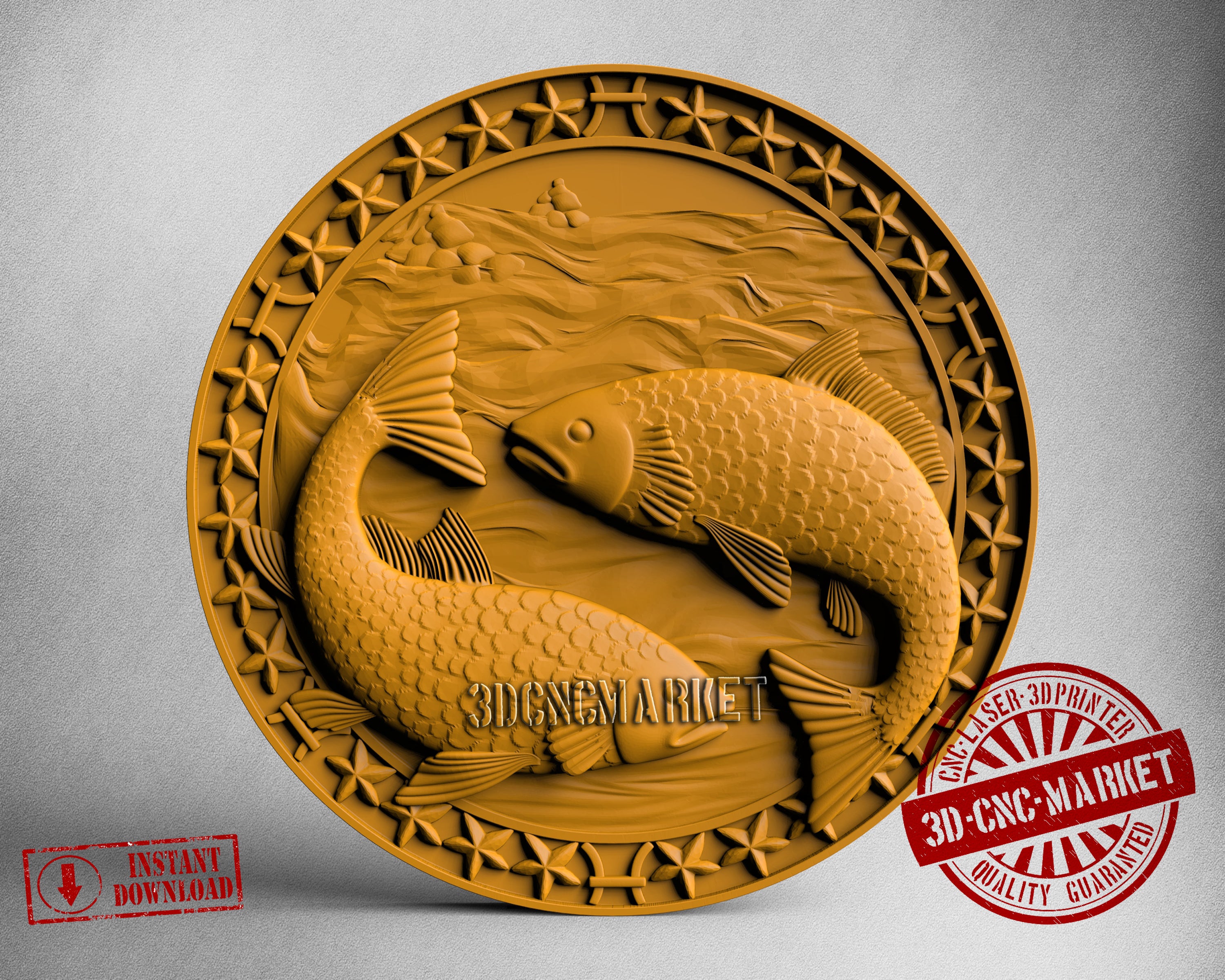 Pisces, 3D STL Model