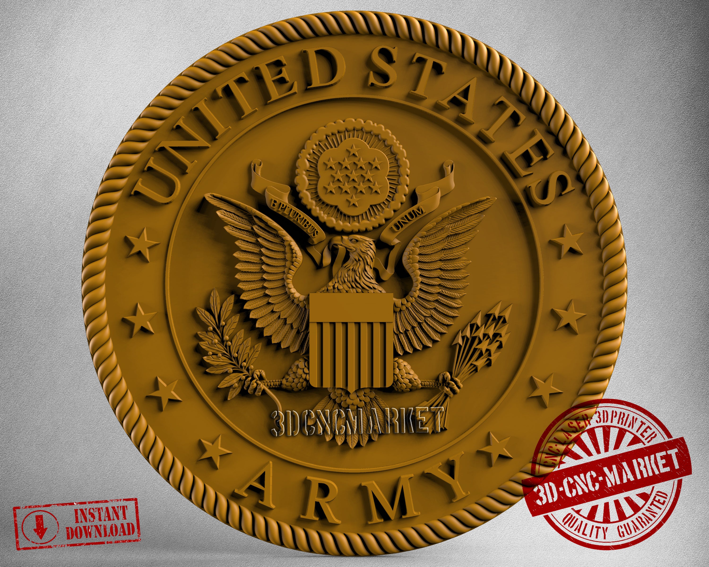 USA Army, 3D STL Model