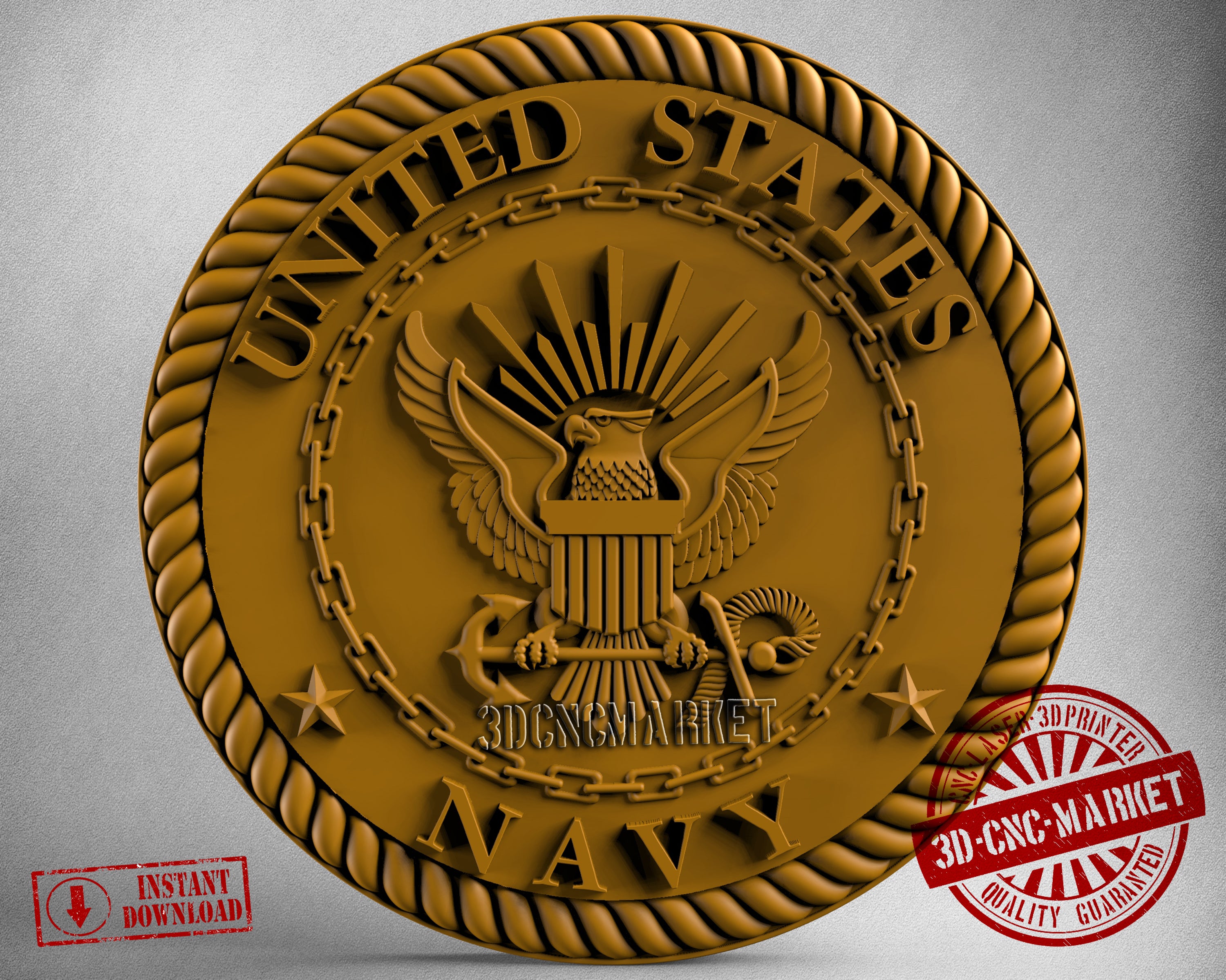 USA Navy, 3D STL Model