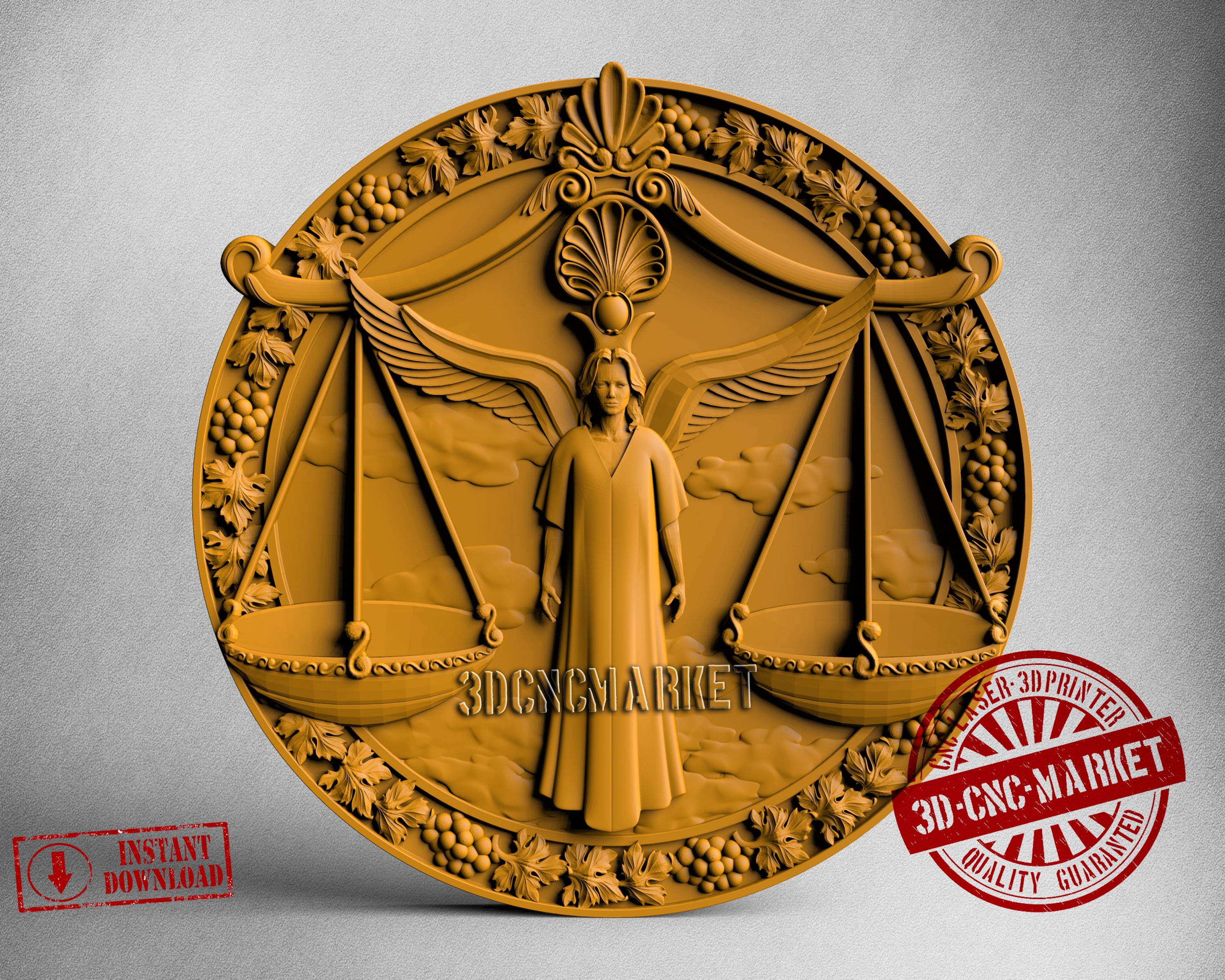 Libra, 3D STL Model